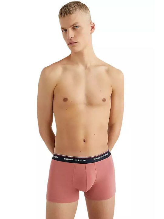 TOMMY HILFIGER Boxers απο ελαστικό βαμβάκι Σετ 3τμχ.